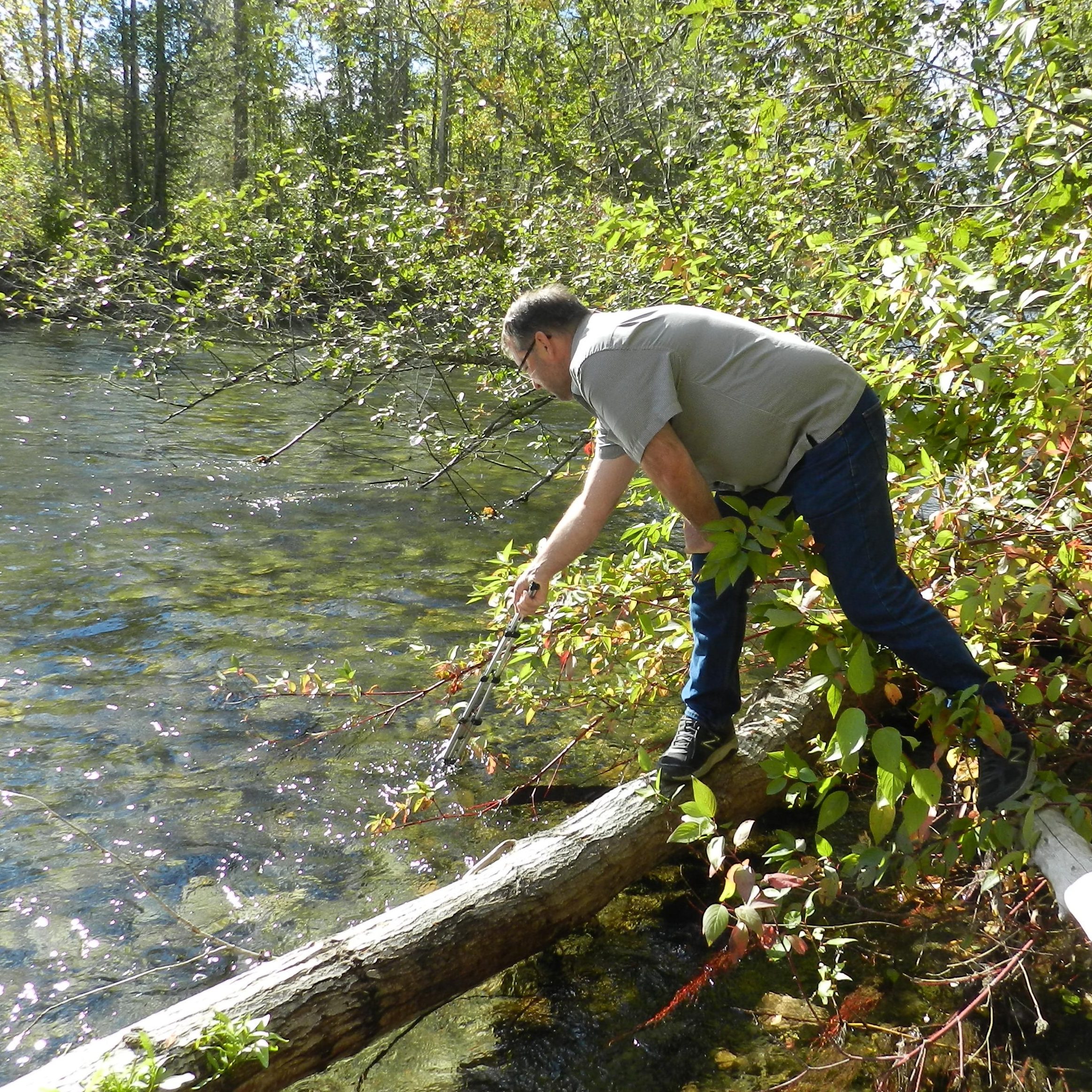 Dad filming Chinooks