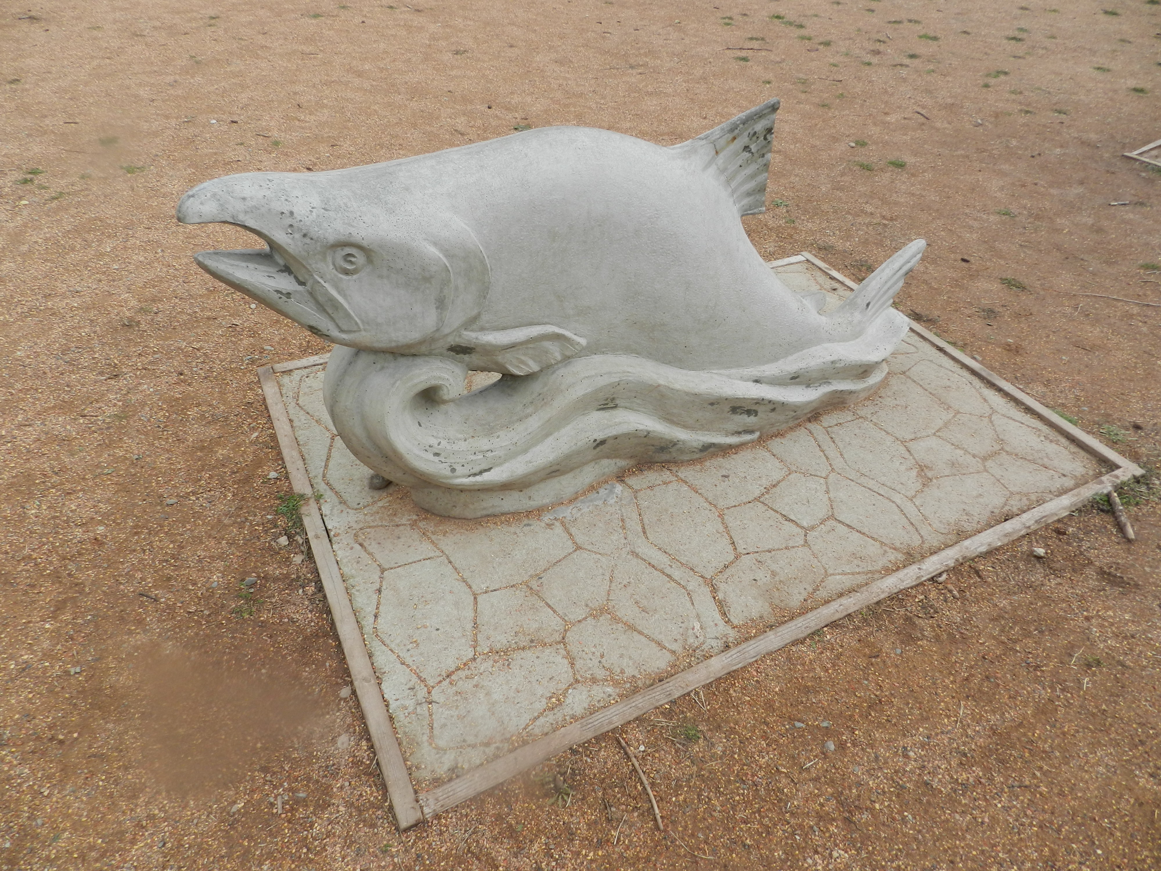 Sockeye Statue